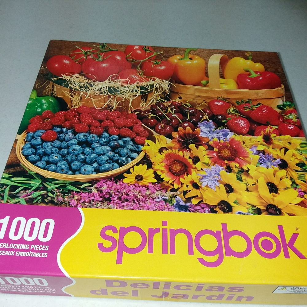 Springbok puzzle 1000 Used 24×30" Used.